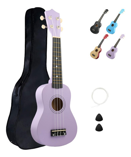 Lxs Ukelele Soprano Para Principiantes, Ukelele De Guitarra