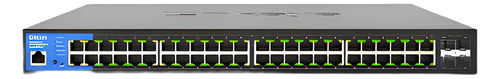 Switch Linksys Lgs352mpc 48 Puertos Gigabit Sfp+ Poe Adminis