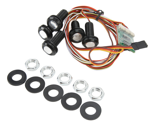 Faro Led Rc Frontal De Repuesto De 10 Modos De Alto Brillo