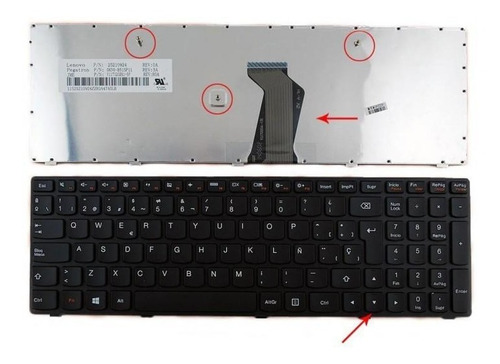 Teclado Lenovo G500 G505 G510 G700 G705 G710 Esp