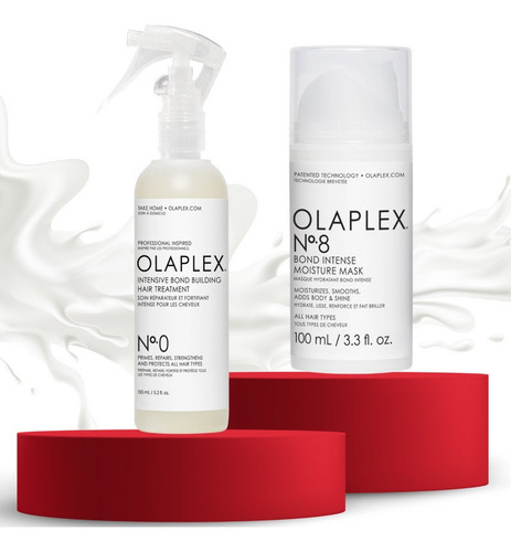 Kit Tratamiento Cabello Olaplex Mascarilla No.8 Y No.0