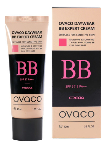 Bb Cream Protector Solar Con Base De Maquillaje Color White