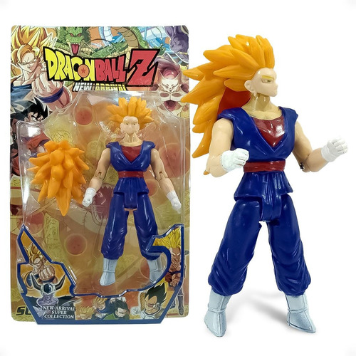 Figura Dragon Ball Goku Goku Super Saiyan 3 Traje Azul Ku | Cuotas sin  interés