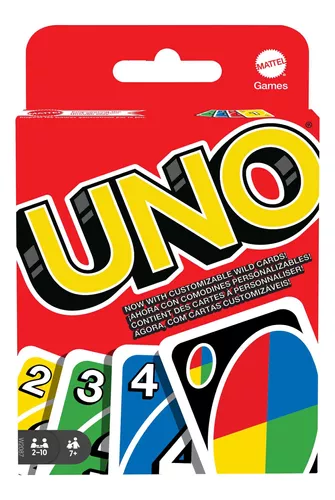 Uno Minimalista Preto Black Jogo De Cartas Original Mattel