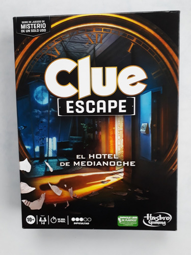 Juego De Mesa Clue Escape Juego Original Nuevo Hasbro