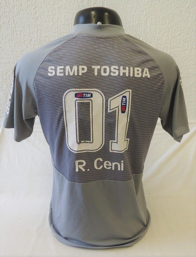 Camisa São Paulo 2012 Rogério Ceni Cinza Reebok Sti Wizard