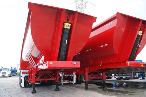 Remolque Volteos Gondolas Tinas Con 3 Ejes Atro Para 30 M3