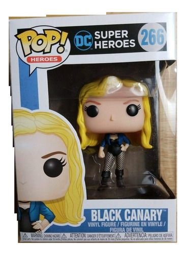 Pop! Funko Dc: Black Canary #266 Eccc Walgreens Exclusive