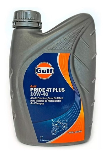 Aceite Gulf Pride 4t Plus Semi-sintetico 10w-40 - Sti Motos