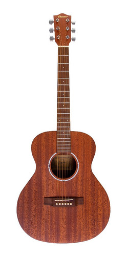 Guitarra Acústica Bamboo Ga38 Caoba Satinada