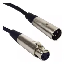 Comprar Cable Microfono O Dmx Xlr Jack Canon A Canon 1m Balanceado