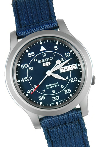 Reloj Automático Seiko Snk807k2 Militar Sumerg. Watchcenter