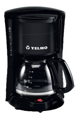 Cafetera Electrica Yelmo Ca7108 12 Pocillos 900 Watts Negra.