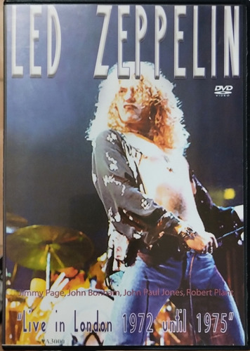 Dvd Led Zeppelin )live In London 1972) Until 1975 