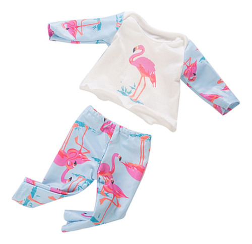 Pijamas De Muñecas Para Muñecas De 18 Pulgadas Avestruz 