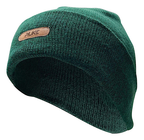 Gorro Lana Tejido Piuke Beanie Invierno Abrigo 61421 Verde