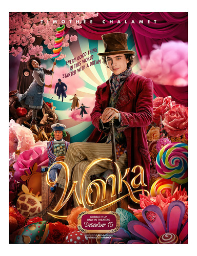 Poster De La Película Wonka 