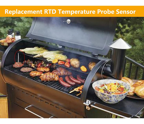 Rtd Rtd Parrilla Con Sensor De Sonda De Temperatura, Piezas
