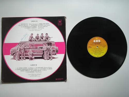 Los Rivales Conquistando Lp Vinilo Edición Colombia 1981 (Usado)