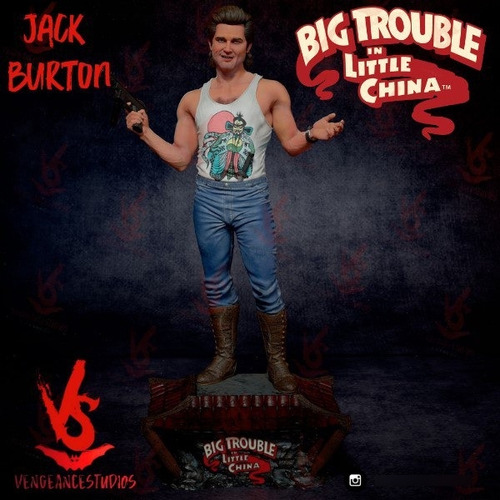 Archivo Stl Impresión 3d - Big Trouble In China Jack Burton