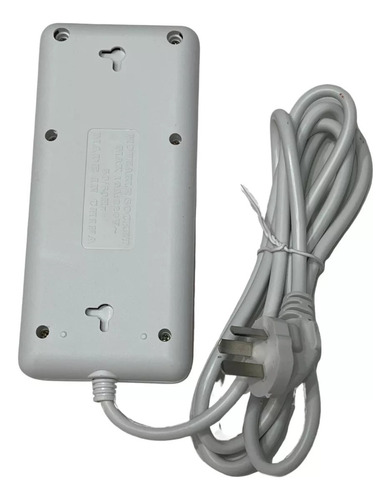 Zapatilla Prolongador 4 Tomas 2 Usb 1 Tipo C Boton 1,8 Mts Rosa
