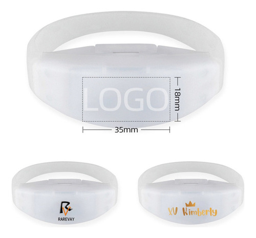Pulsera Brazalete Led Concierto Dmx Fiesta Evento