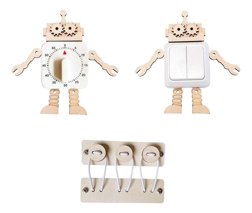 Tablero Ocupado De 3 Uds., Accesorios De