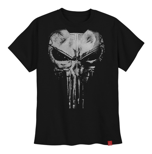 Camiseta Justiceiro The Punisher Caveira Costas Ultra Skull