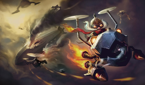 Tazón Taza Personalizada Corki League Of Legends (skins)