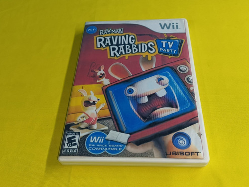 Raving Rabbids  Tv Party  Wii *portada Custom*