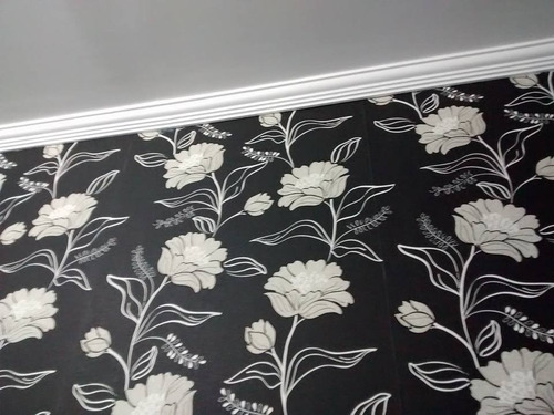 Moldura Rodateto Isopor C/ Acabamento C/ Massa M2 18 Mts