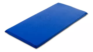 Colchonete Em Napa Com Espuma - 90 X 43 X 4 Cm - Azul Royal