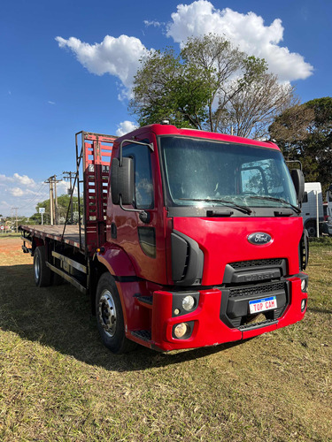 Caminhão Ford Cargo 1517 Toco Carroceria Aberta