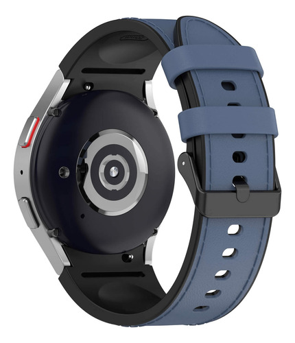 Pulseira Couro Híbrido Compatível Com Galaxy Watch 4 (20mm)