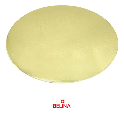 Plato Torta Redondo Oro 35cm 2mm