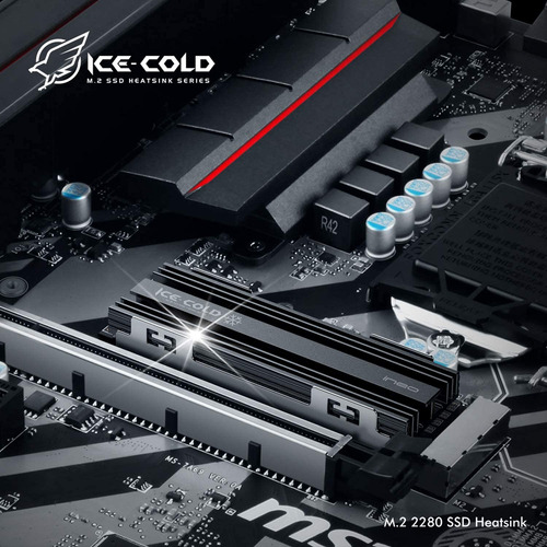 Ineo M.2 Disipador Térmico 2280 Ssd Con Almohadilla Térmica