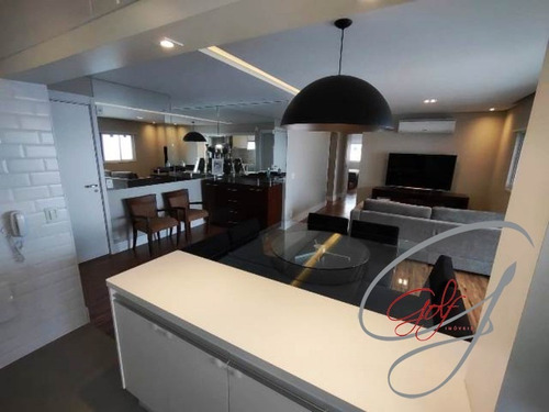 Imagem 2 de 20 de Apartamento Com 109 M2, 03 Suítes, Lavabo, 02 Vagas Cobertas, Depósito - Ap01004 - 69677940
