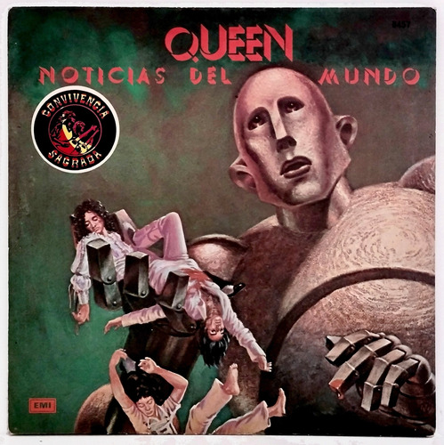 Queen - Noticias Del Mundo - Vinilo Lp 1977 - Excelente