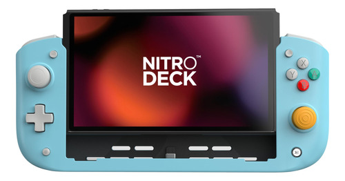 Handheld Pro Para Nintendo Switch Crkd Nitro Deck Azul