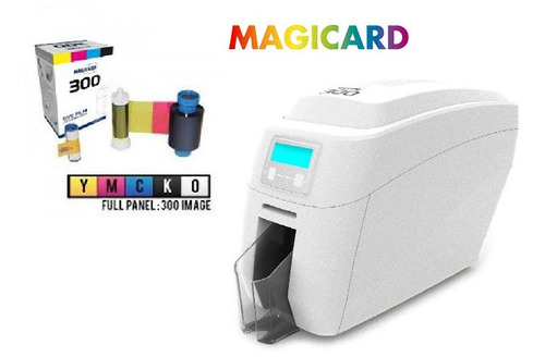 Cinta Ribbon Color Magicard Mc300  Impresora Carnet  300