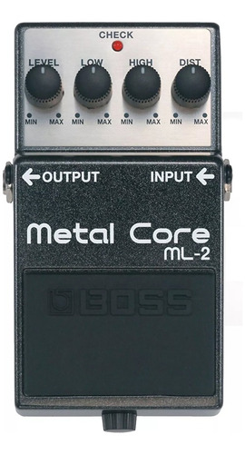 Pedal Efecto Guitarra Electrica Boss Ml2 Metal Core - Prm