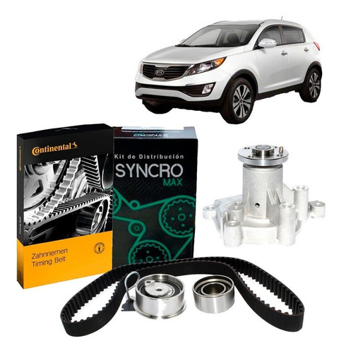 Kit Distribucion + Bomba Para  Sportage 2.0 G4gc 2007 2011