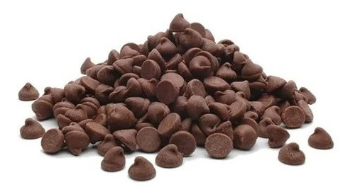 Imagen 3 de 5 de Chocolate semi amargo en chips para hornear Alpino Lodiser bolsa X 1 Kg