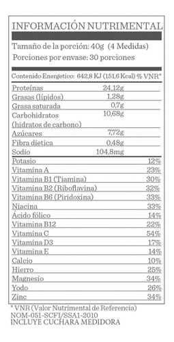 Imagen 7 de 8 de Proteína Slender Blend 1200g Varios Sabores