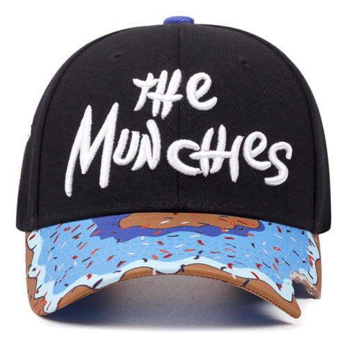 Gorra De Béisbol Con Estampado Donuts, Ajustable, Cadera H,