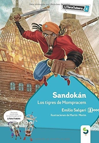 Sandokan. Los Tigres De Mompracem, De Salgari, Emilio. Editorial Camino Al Sur, Tapa Blanda En Español