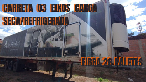 Carreta Faccini 3 Eixos Carga Seca/refrigerada De Fibra