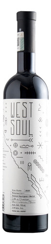 6 Botellas De Vino Tinto West Soul 750ml