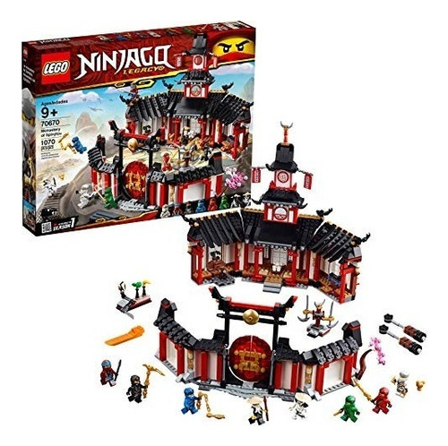   Ninjago Legado Monasterio De Spinjitzu 70670 Kit De Con