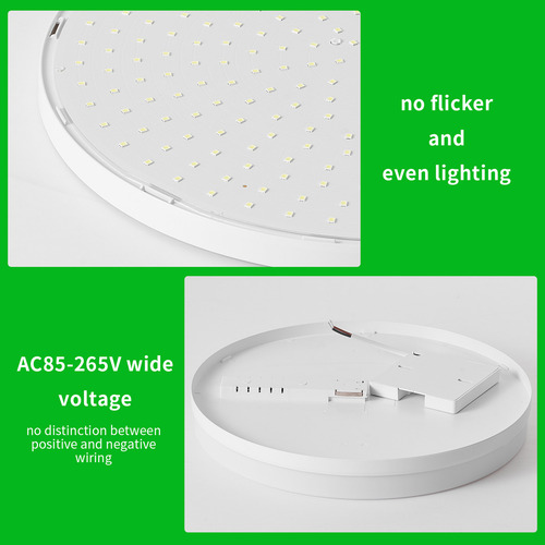 Lámpara De Techo Led Redonda De 24 W Para Cocina/dormitorio/